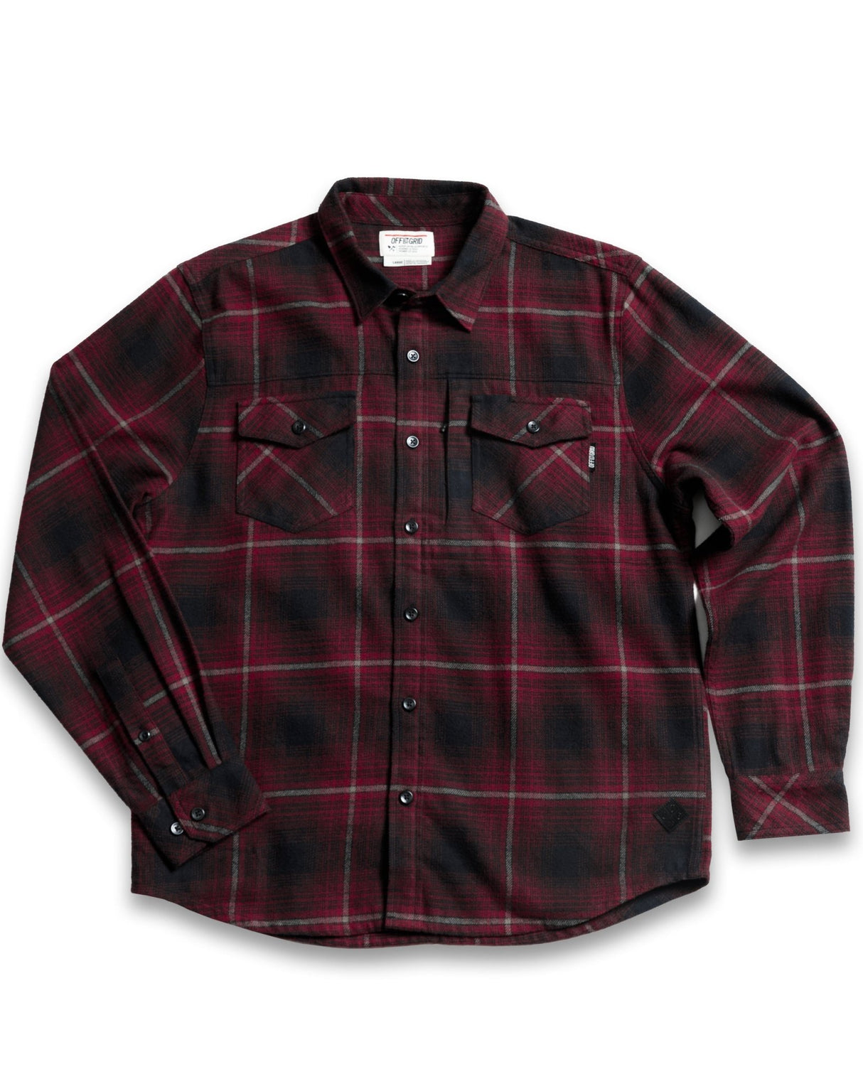Destroyer Flannel - Black - Xtrusion Overland