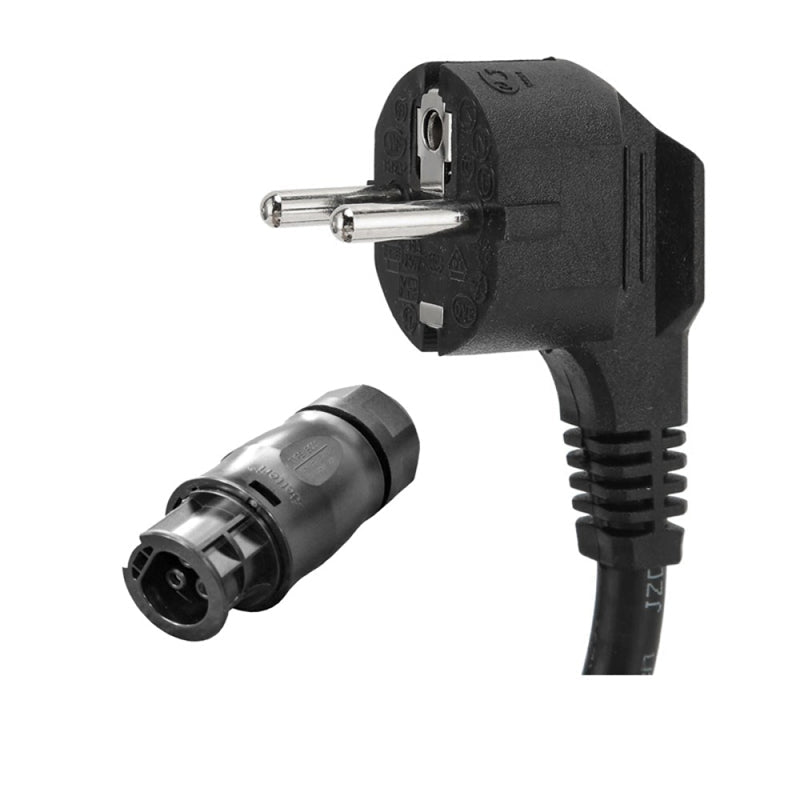 Deye Grid Tie Micro Inverter AC Power Cable Betteri BC01 to Schuko plug 3x2.5mm² 3m 5m 10m - Xtrusion Overland