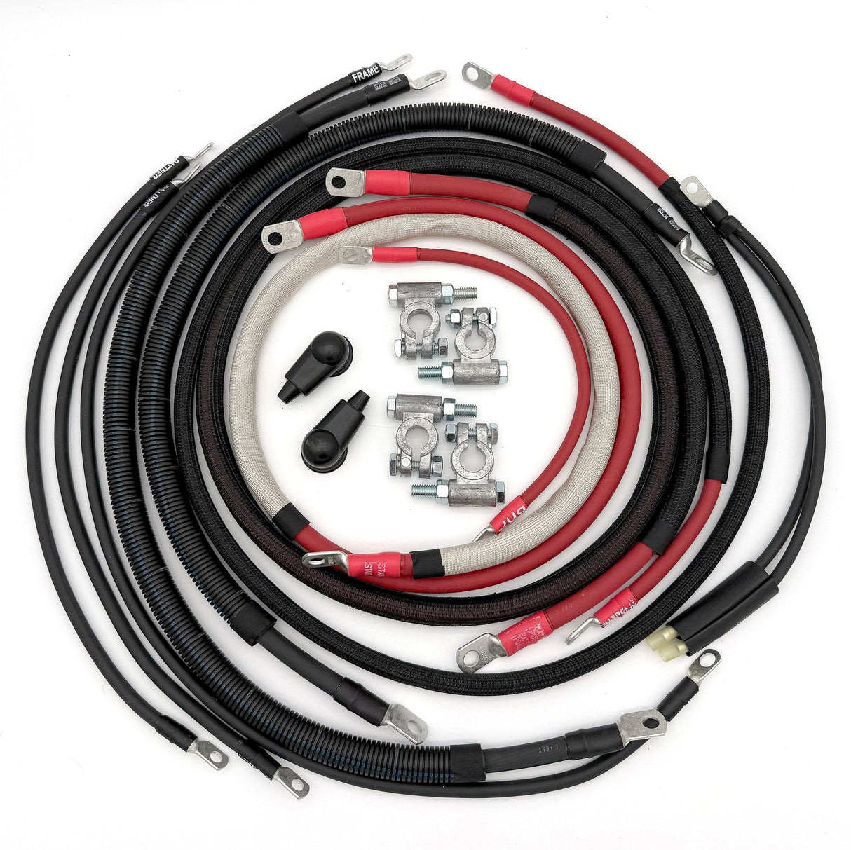 Dodge Cummins Diesel - 2nd Gen Battery Cable Kit (1994-2002) - Xtrusion Overland