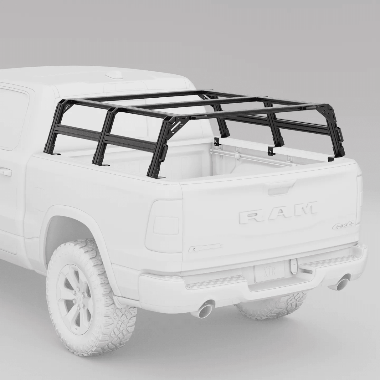 Dodge Ram 2500/3500 HD Custom Height XTR3 Bed Rack (Tapered Bed) - Xtrusion Overland