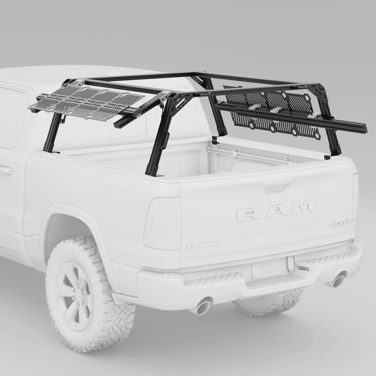 Dodge Ram 2500/3500 HD Pre-configured XTR1 Bed Rack (Straight Bed) - Xtrusion Overland