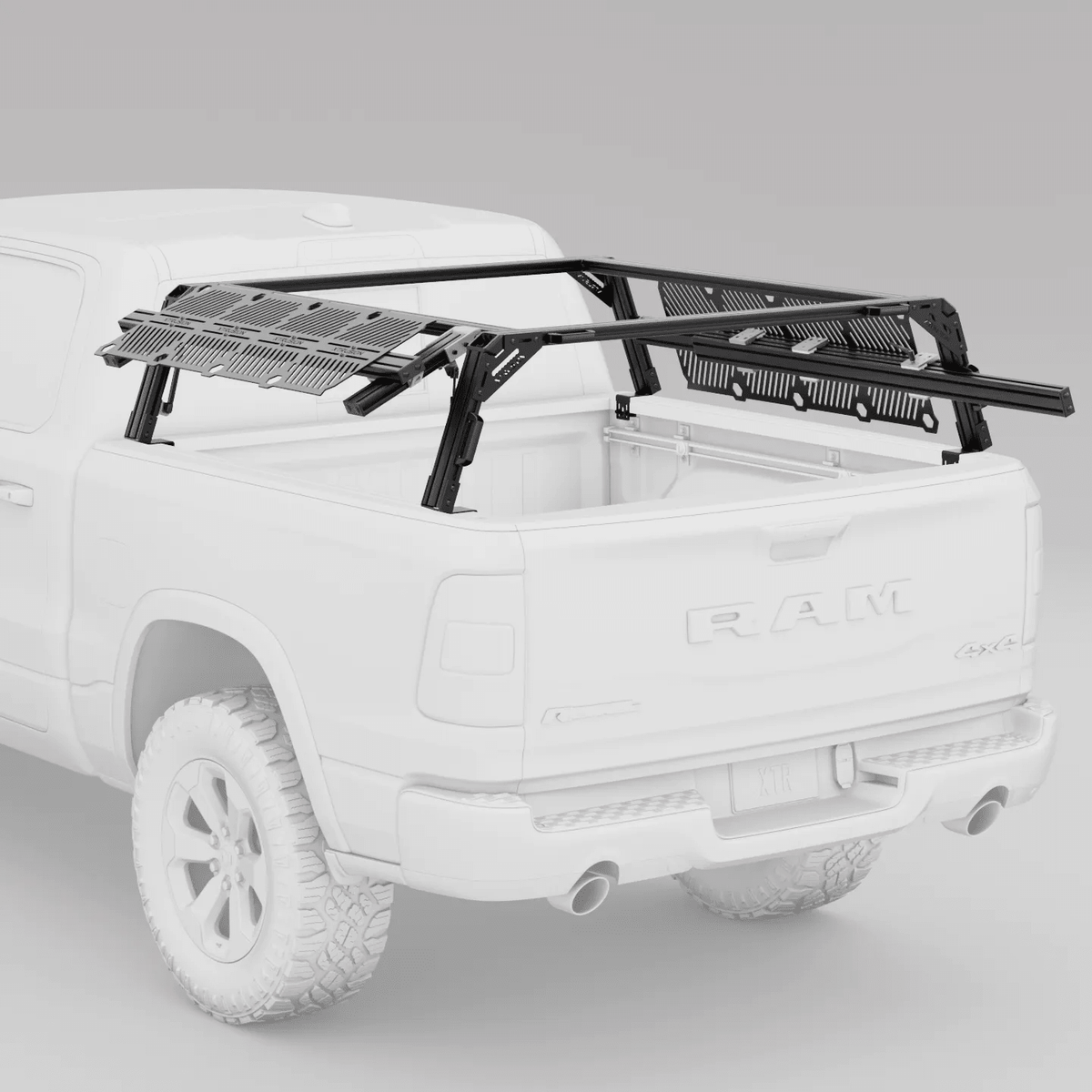 Dodge Ram 2500/3500 HD Pre-configured XTR1 Bed Rack (Tapered Bed) - Xtrusion Overland
