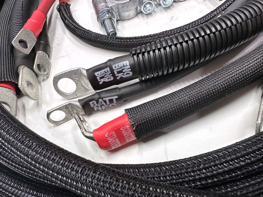Dodge/RAM Cummins Diesel - 4th Gen Battery Cable Kit (2010-2018) - Xtrusion Overland