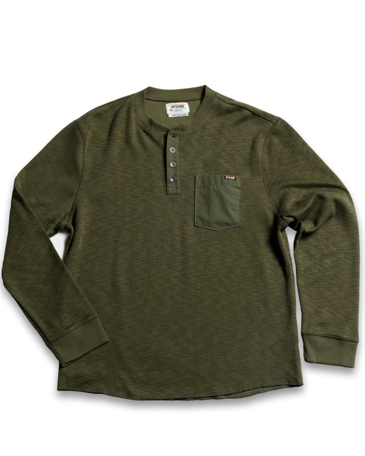 Draper Henley - Dark Olive - Xtrusion Overland