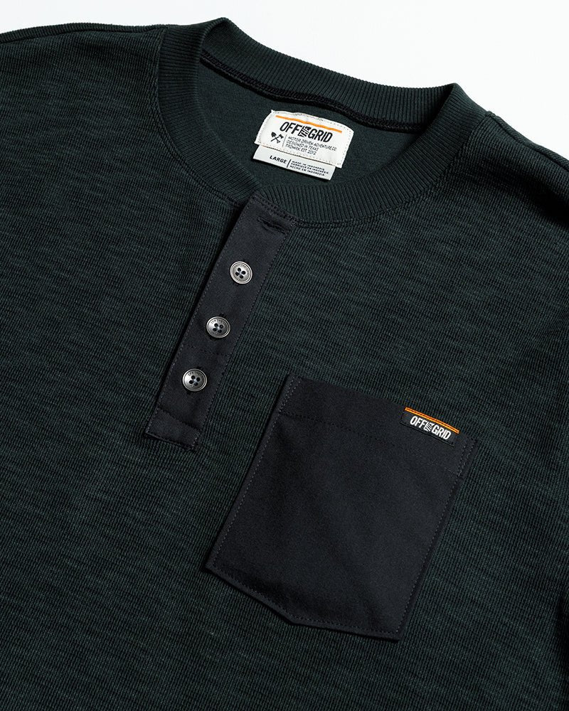 Draper Henley - Vintage Black - Xtrusion Overland