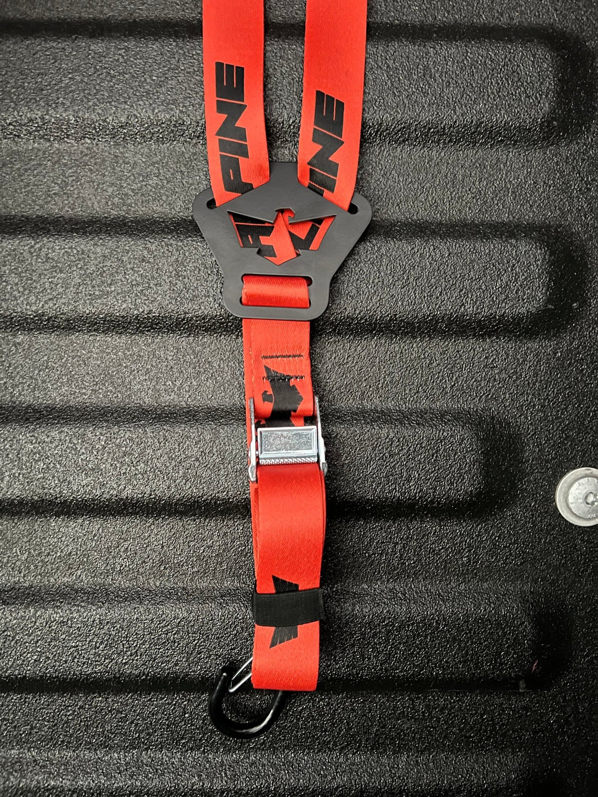 Dual Y Fuel Jug Strap - Orange - Xtrusion Overland