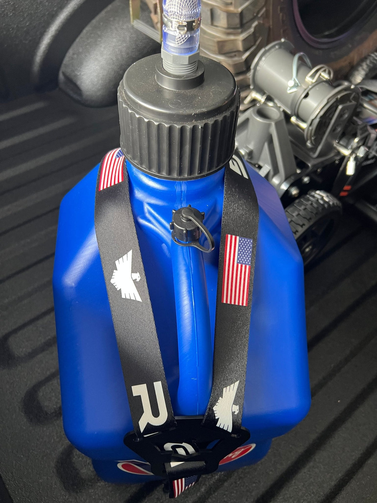 Dual Y Fuel Jug Strap - RPG X ALPINE - Xtrusion Overland