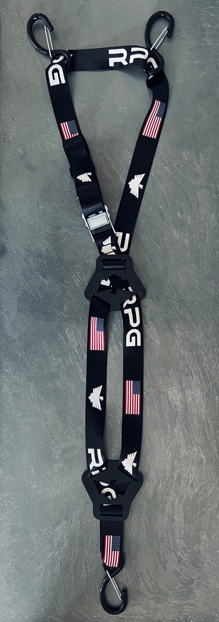 Dual Y Fuel Jug Strap - RPG X ALPINE - Xtrusion Overland