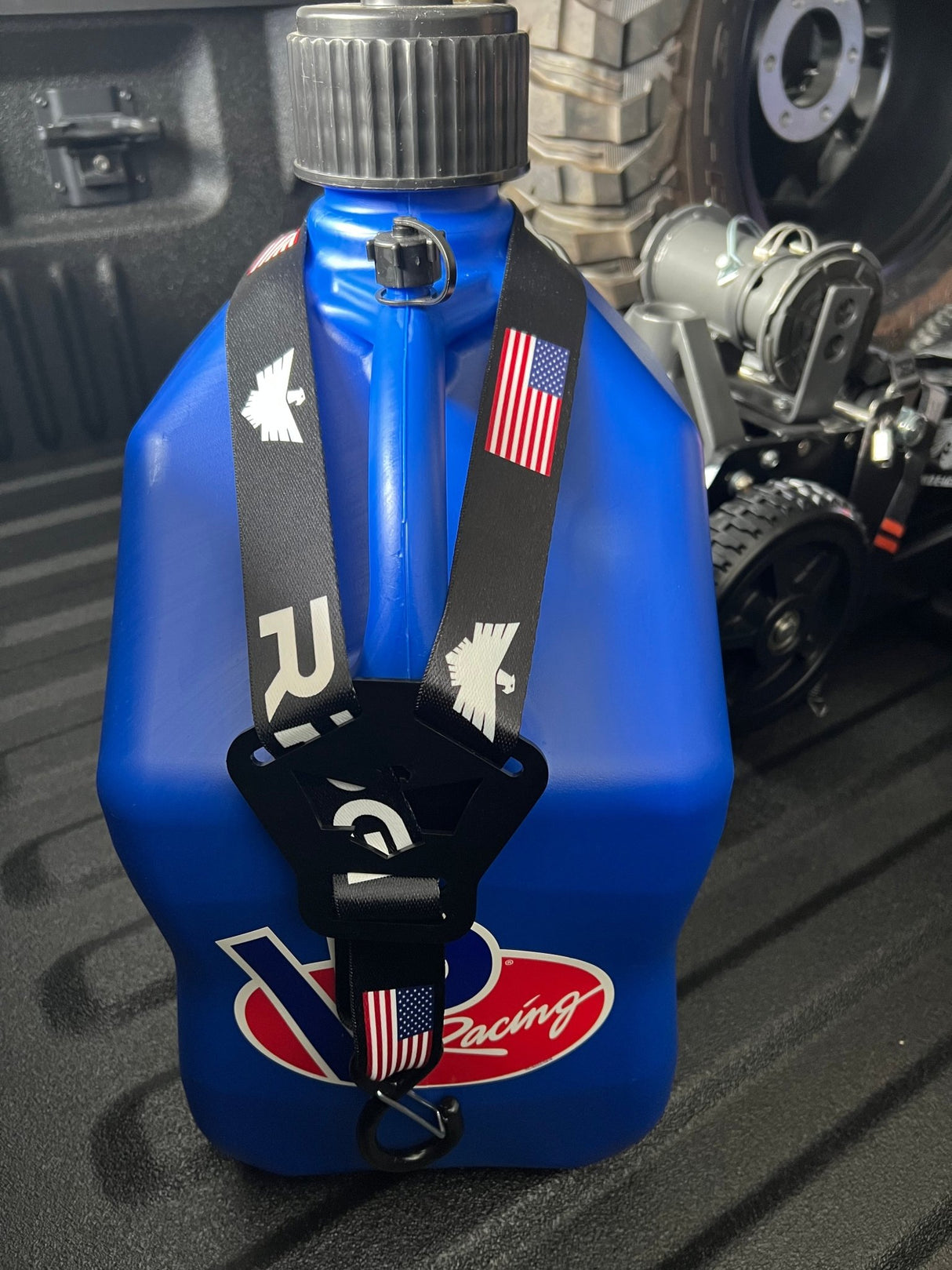 Dual Y Fuel Jug Strap - RPG X ALPINE - Xtrusion Overland
