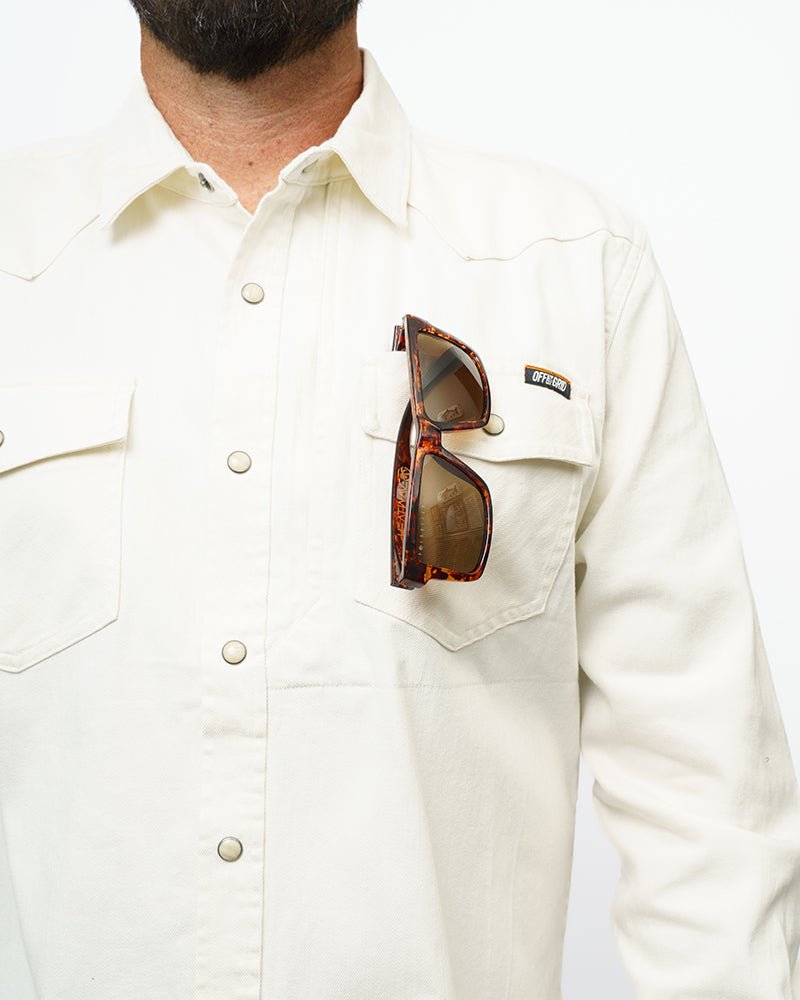 Earl Denim Shirt - Natural - Xtrusion Overland