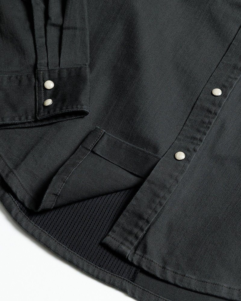 Earl Denim Shirt - Vintage Black - Xtrusion Overland