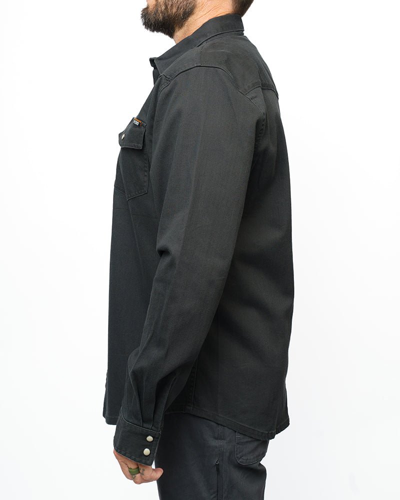 Earl Denim Shirt - Vintage Black - Xtrusion Overland