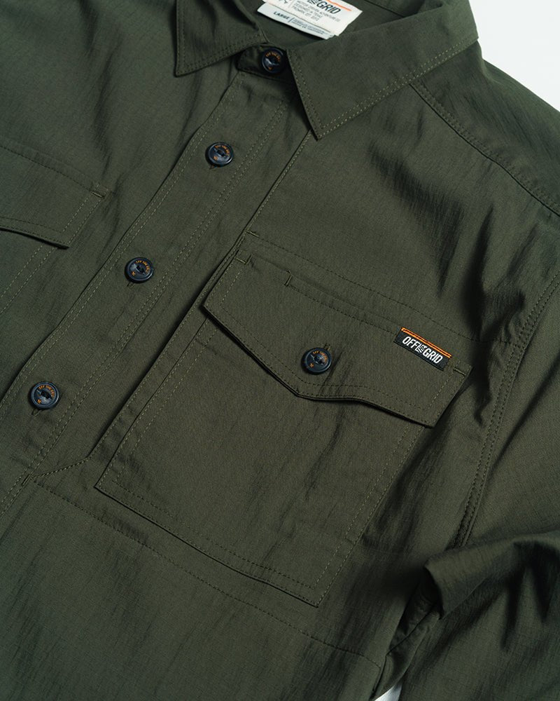 Echo Bravo LS Shirt - Army - Xtrusion Overland