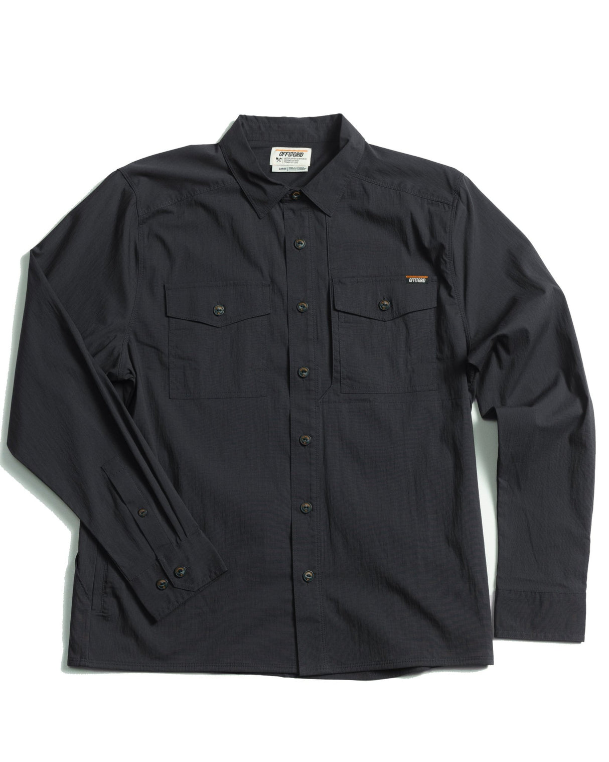 Echo Bravo LS Shirt - Vintage Black - Xtrusion Overland