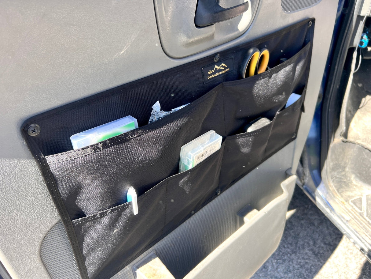 Econoline Door Organizers - Driver - Passenger - Xtrusion Overland