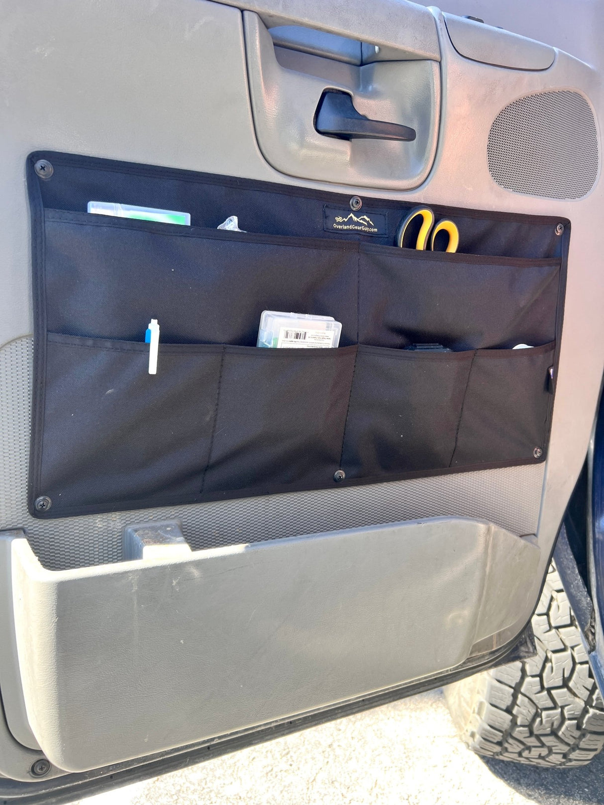Econoline Door Organizers - Driver - Passenger - Xtrusion Overland