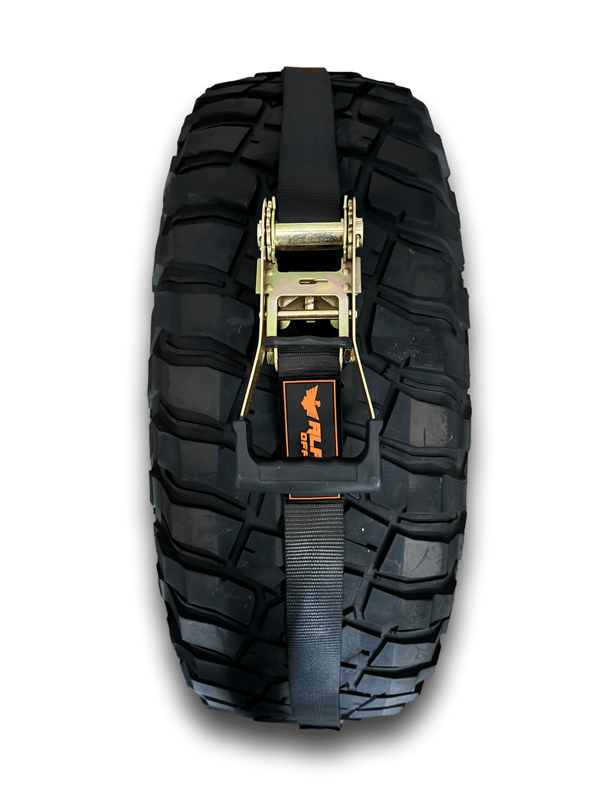 Essentials Collection - Black Tire Tie Down - Xtrusion Overland
