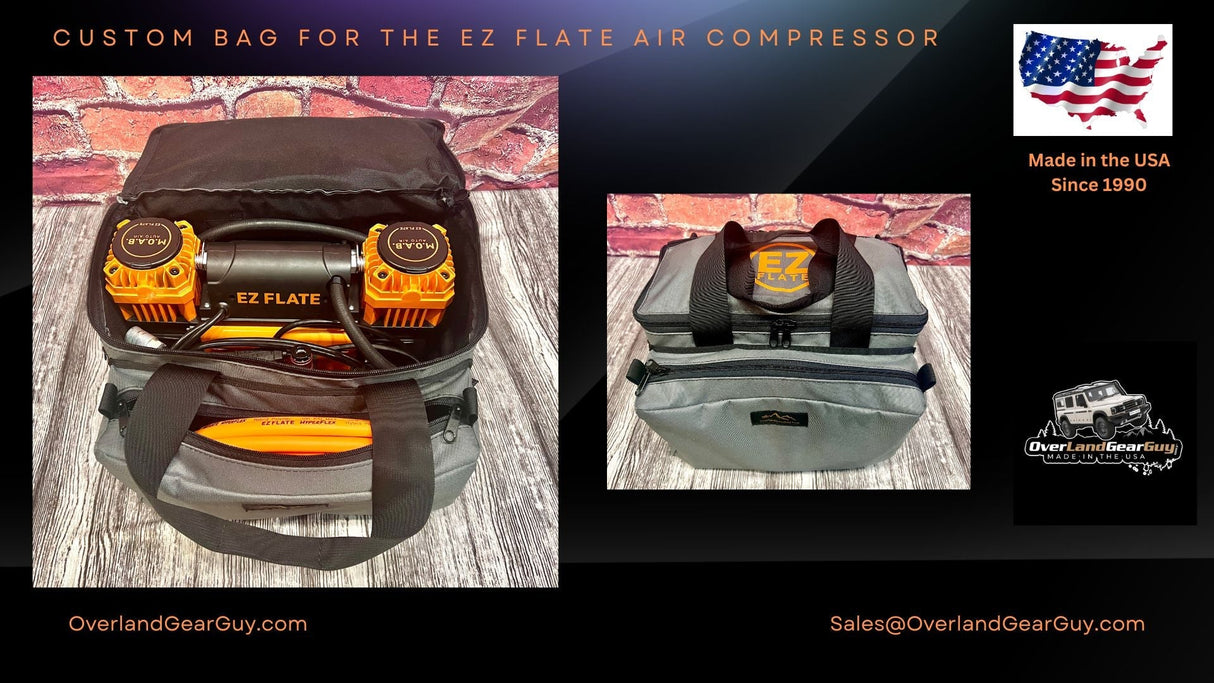 EZ Flate Air Compressor Deluxe Carry Bag - Xtrusion Overland