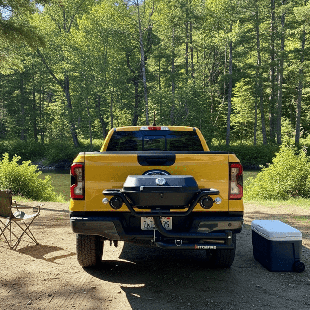 F-20 Hitch Mounted Propane Grill - Xtrusion Overland