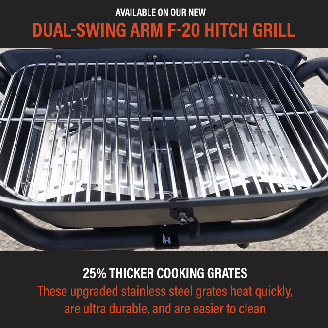 F-20 Hitch Mounted Propane Grill - Xtrusion Overland