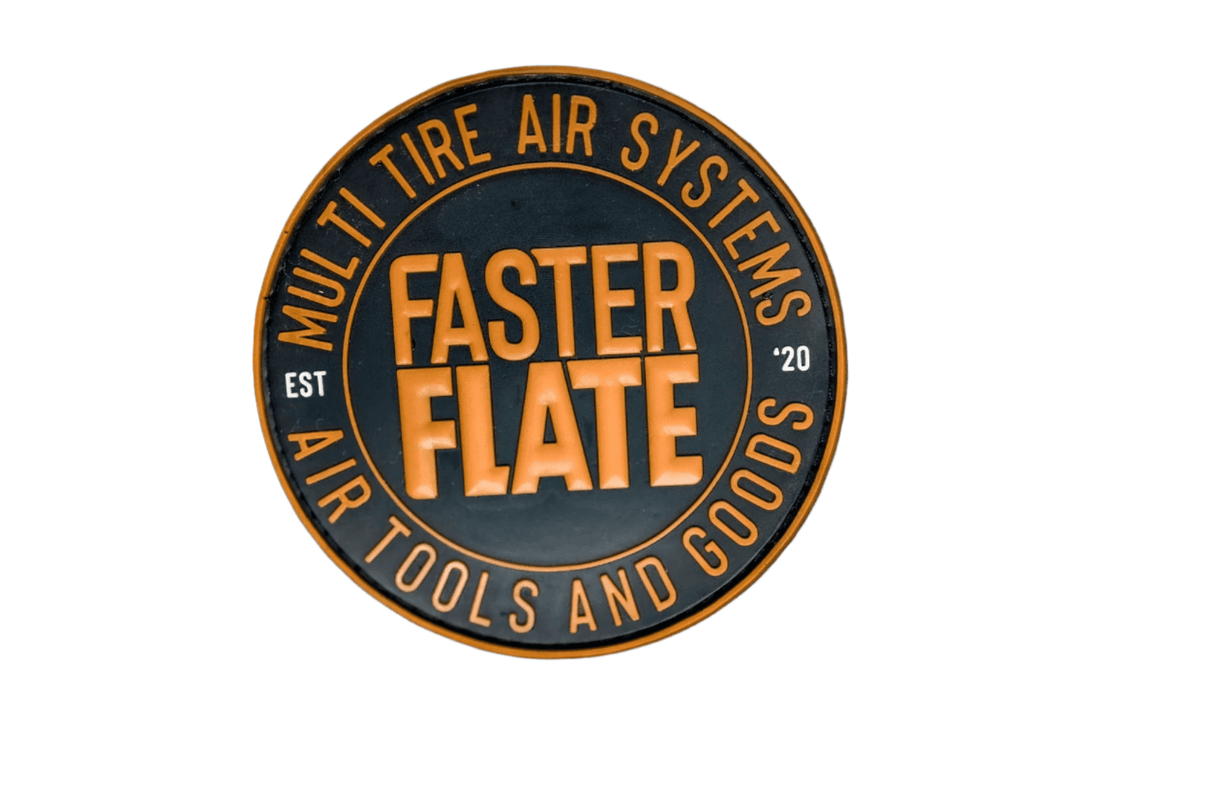 FasterFlate Multi-Tire Air Systems and Goods Velcro Patch - Xtrusion Overland
