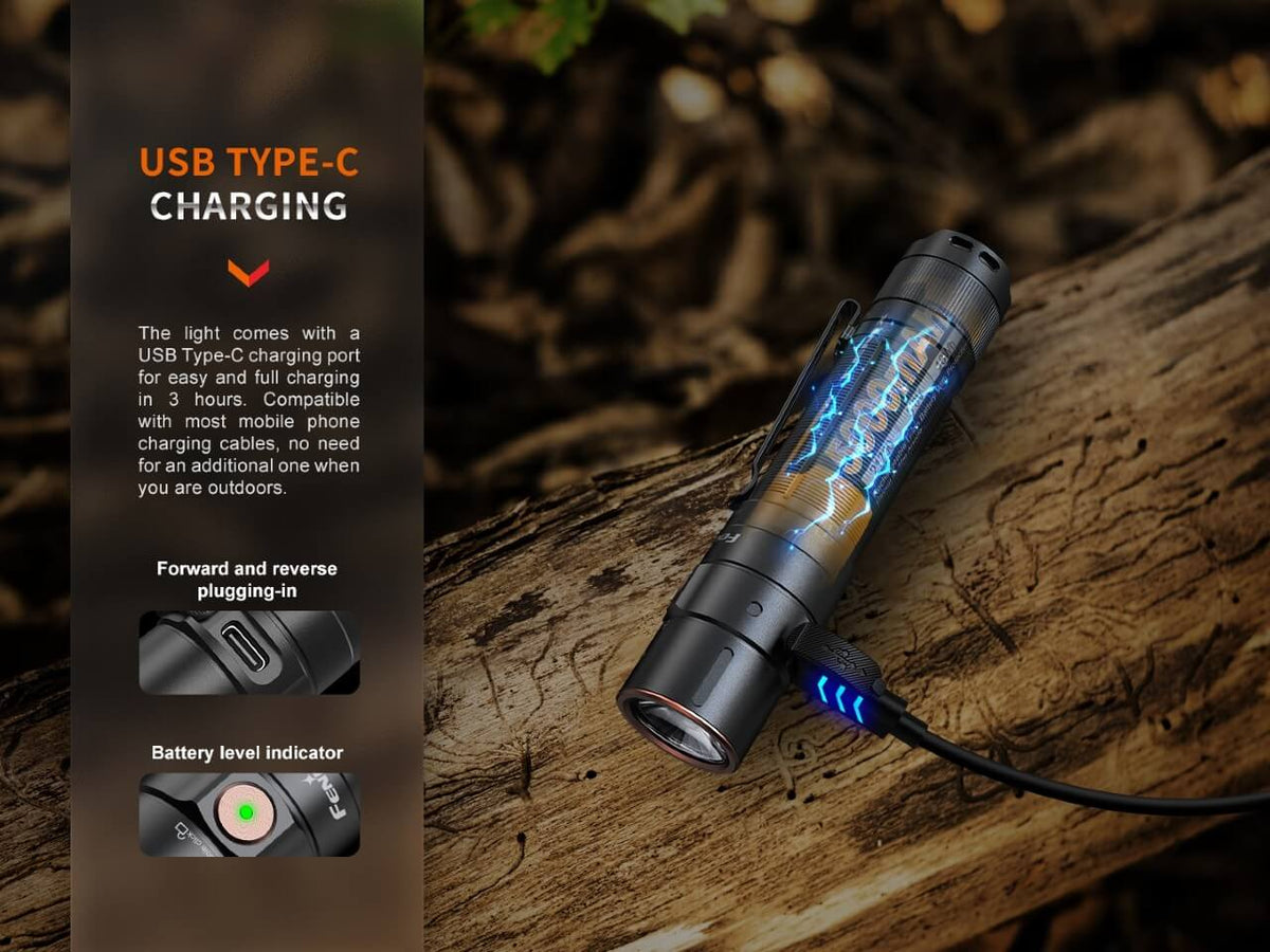 Fenix E35R High-Performance Rechargeable LED Flashlight - Xtrusion Overland