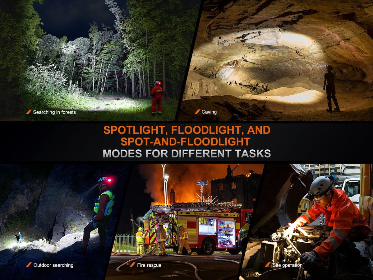 Fenix HP35R Search and Rescue Headlamp - Xtrusion Overland
