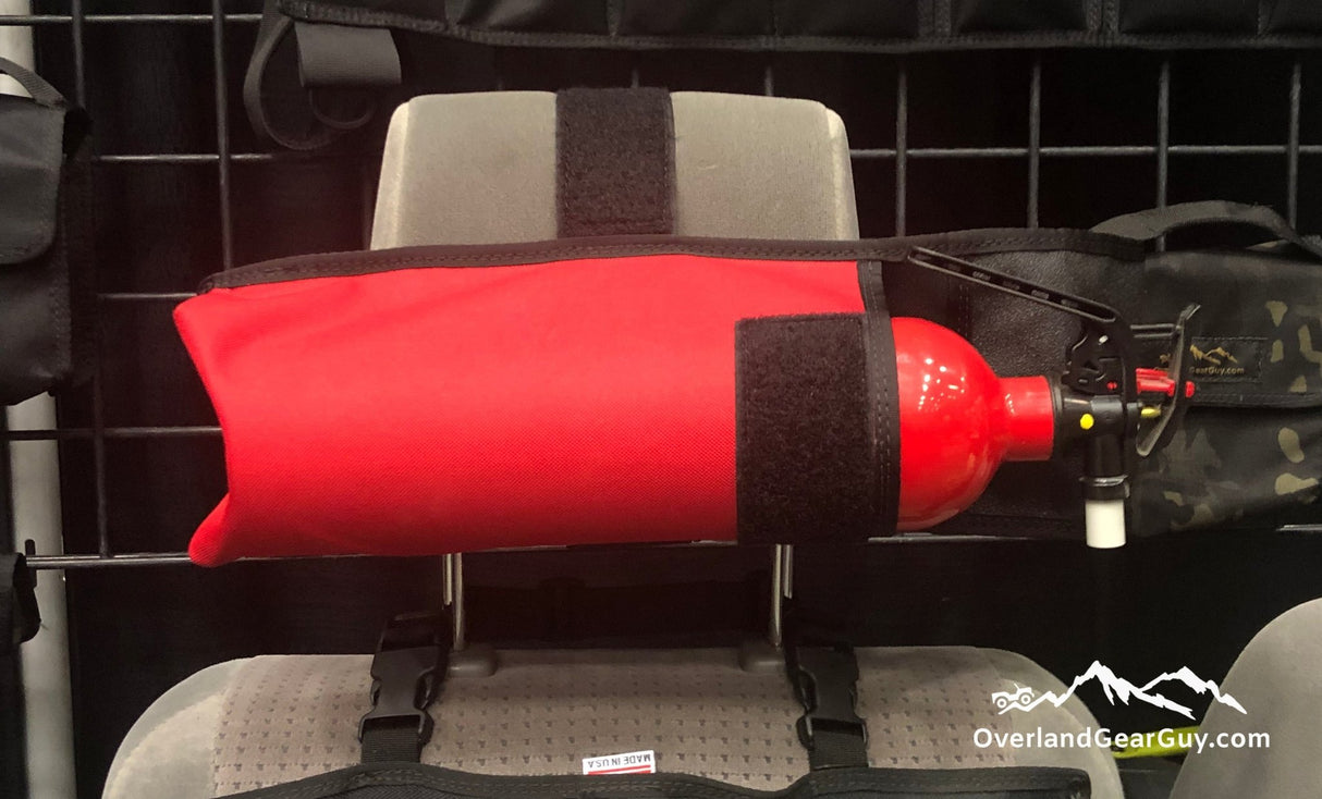 Fire Extinguisher Headrest Pouch - Xtrusion Overland