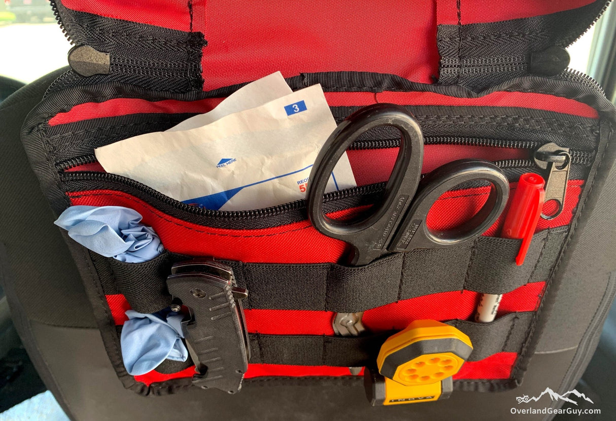 First Aid Kit Headrest Pouch - IFAK - Xtrusion Overland