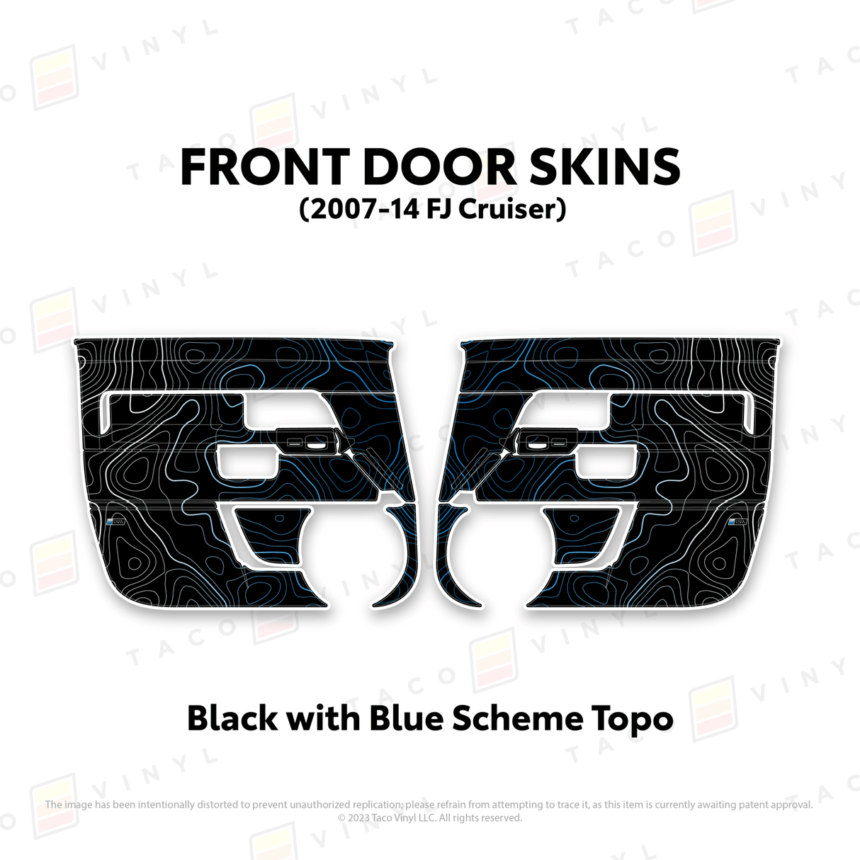 FJ Cruiser Door Skins - Xtrusion Overland