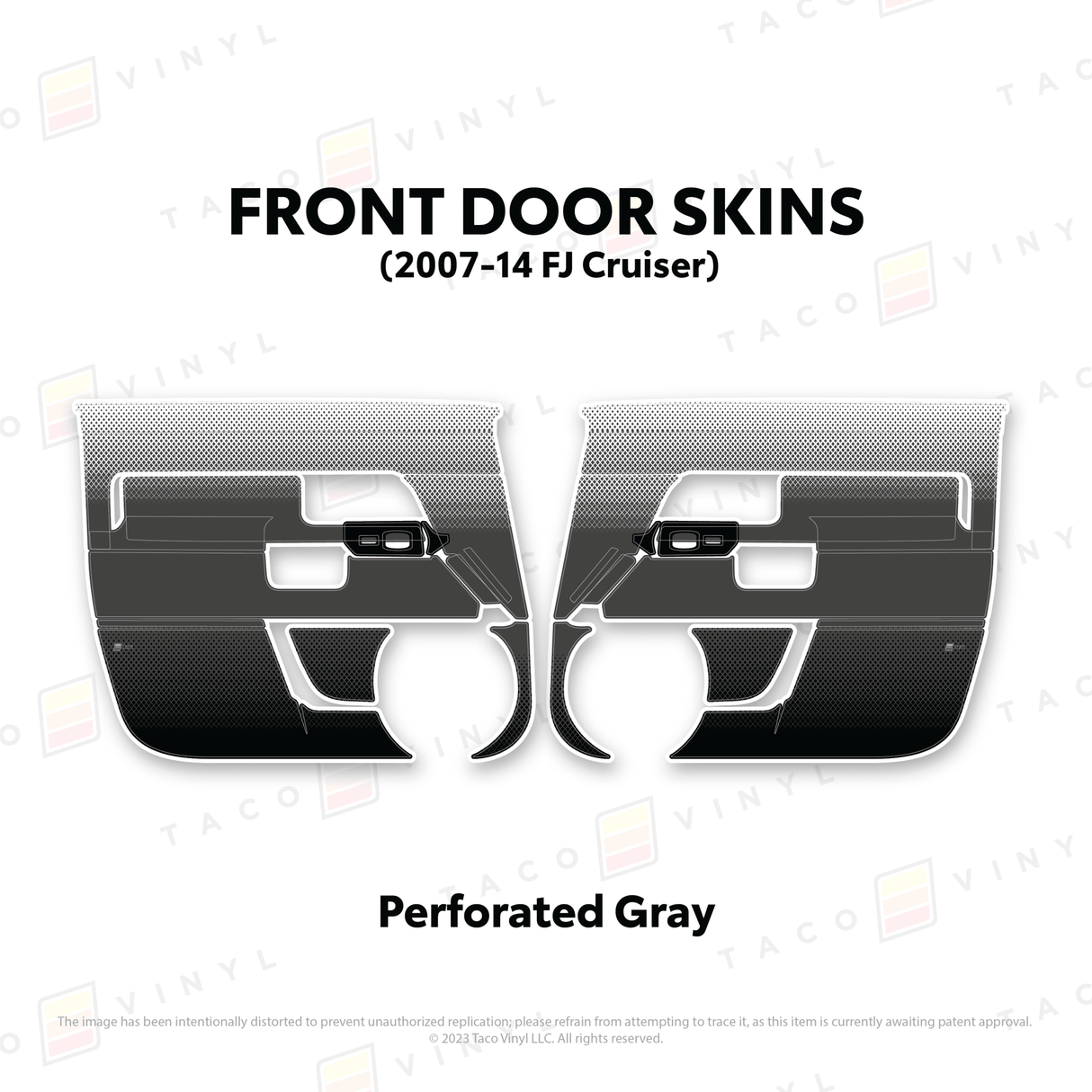 FJ Cruiser Door Skins - Xtrusion Overland
