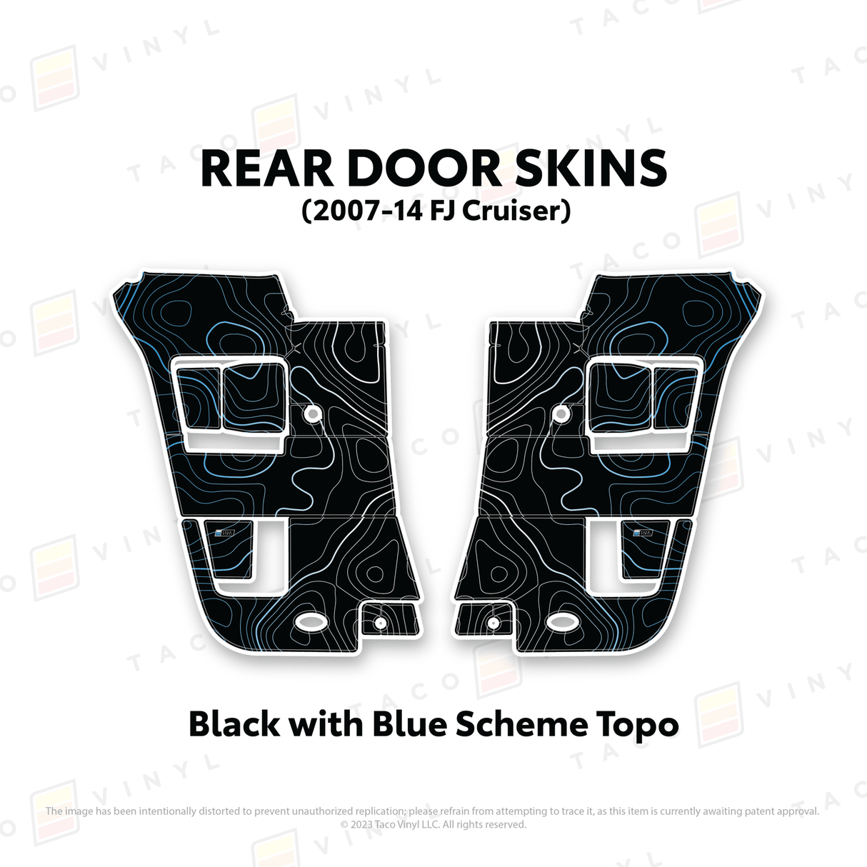 FJ Cruiser Door Skins - Xtrusion Overland