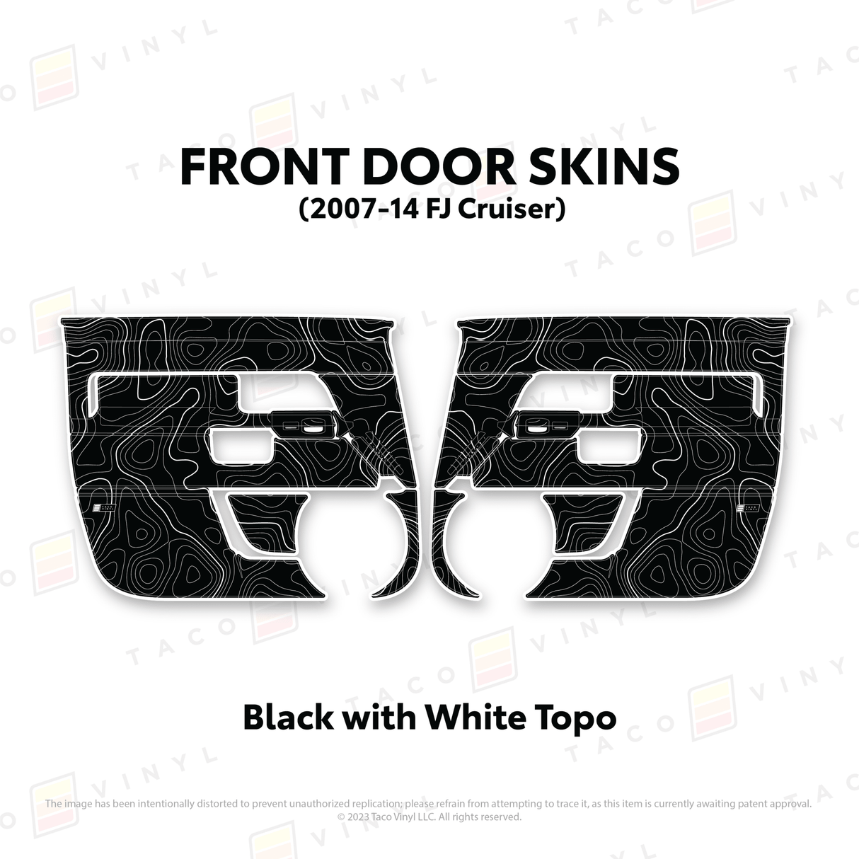FJ Cruiser Door Skins - Xtrusion Overland