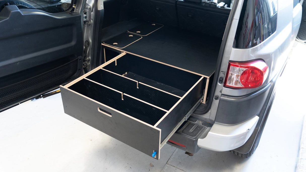 FJ Cruiser | Single Drawer Storage System & Sleeping Platform | 2007–2014 Toyota - Xtrusion Overland