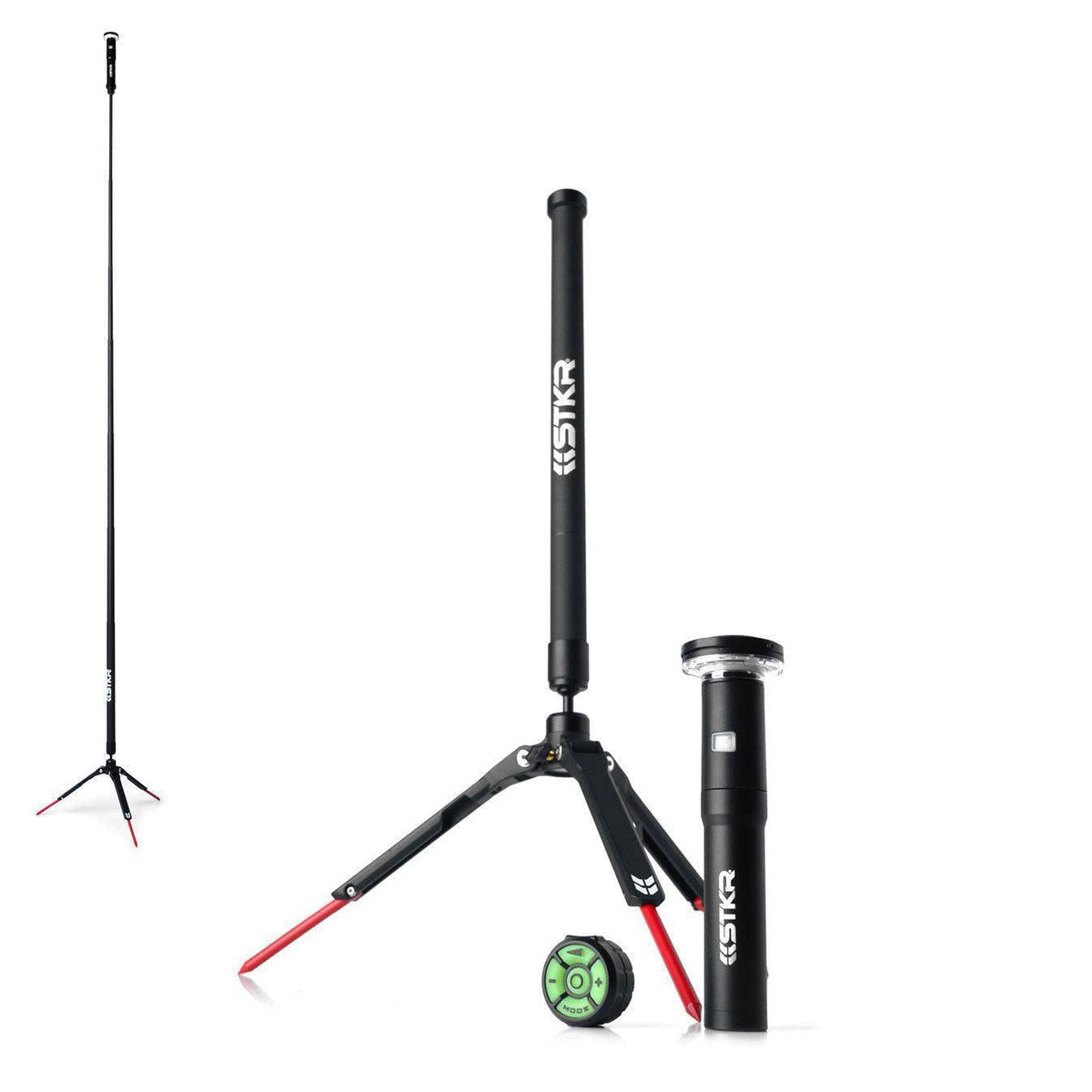 FLi-PRO 8' Telescoping Light with Removable Flashlight & Wireless Remote