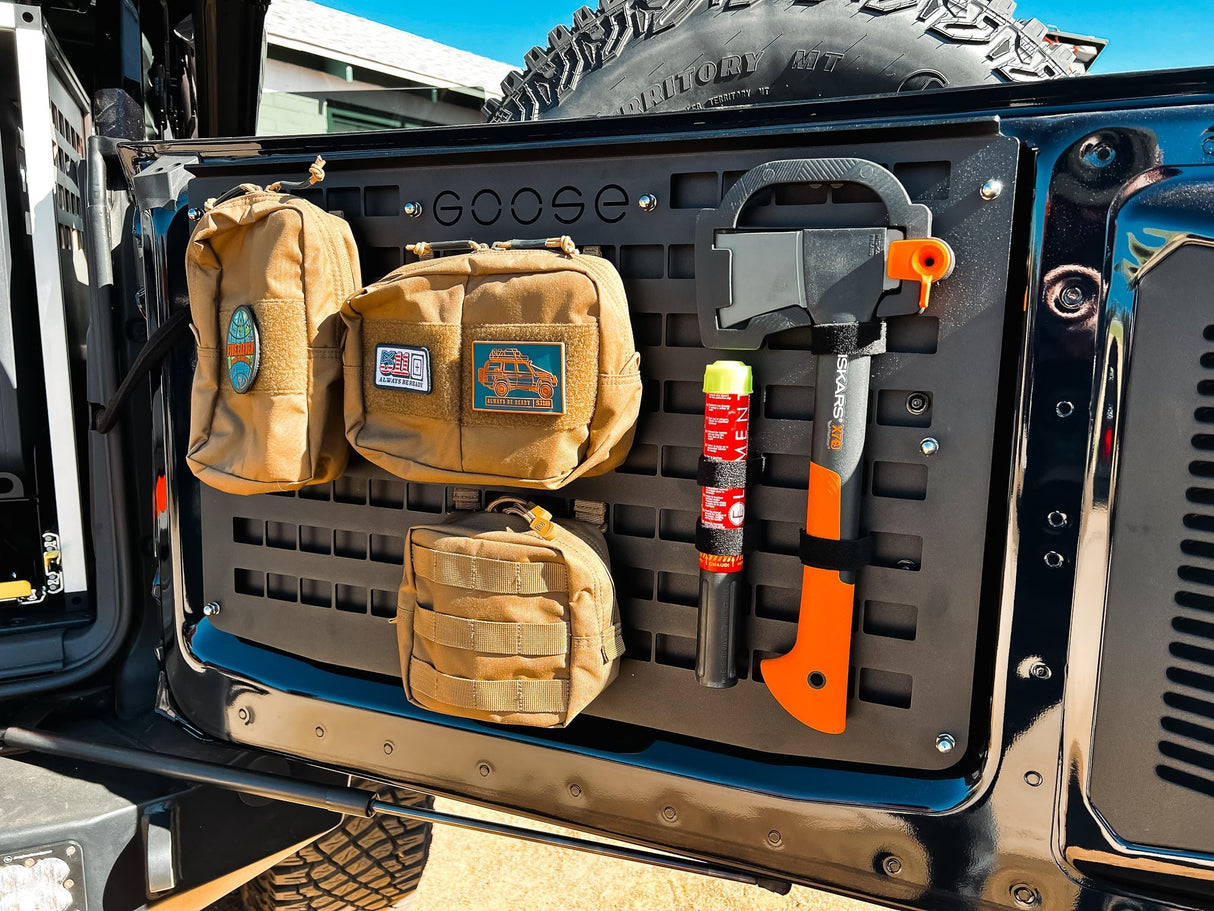 Ford Bronco 2021 - Present 6 Gen. Tailgate Molle Panel - Xtrusion Overland
