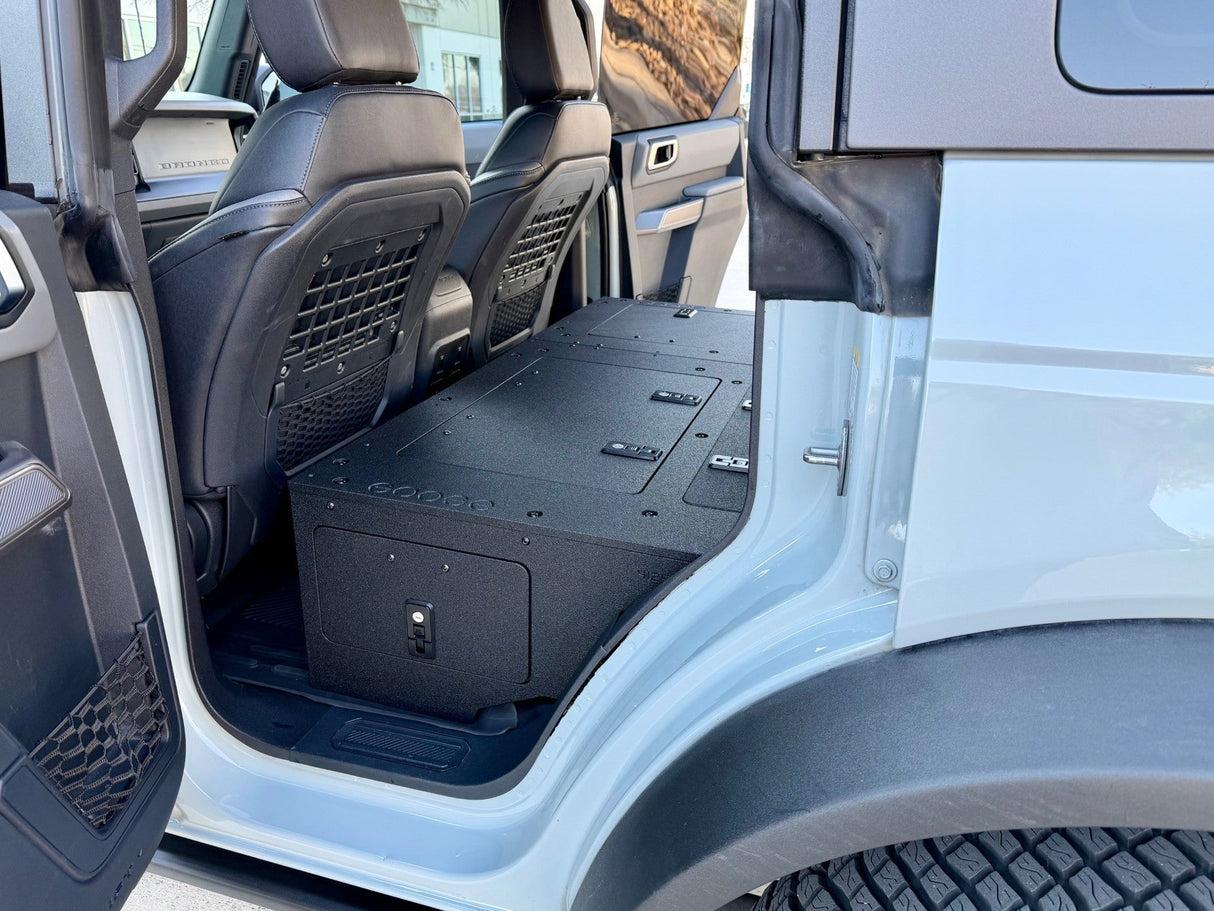 Ford - Bronco - 2021 - Present - 6th Gen - 4 Door - Explore Series - Seat Delete - Second Row - Low Profile - Xtrusion Overland
