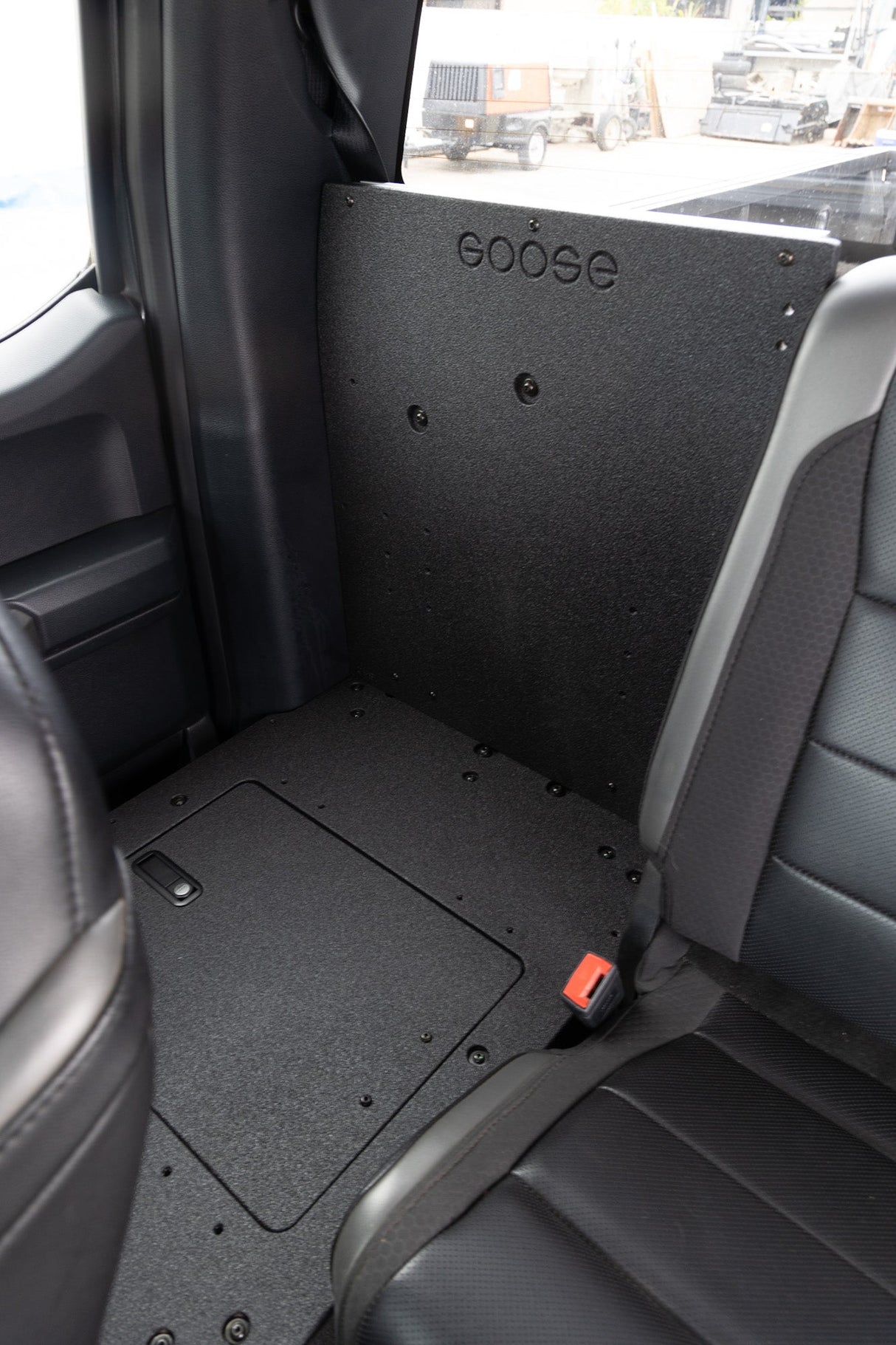Ford F150 2015 - Present 13th & 14th Gen. SuperCab - Second Row Seat Delete Plate System - Xtrusion Overland