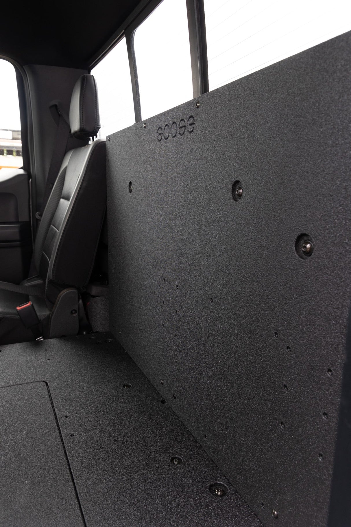 Ford F150 2015 - Present 13th & 14th Gen. SuperCab - Second Row Seat Delete Plate System - Xtrusion Overland