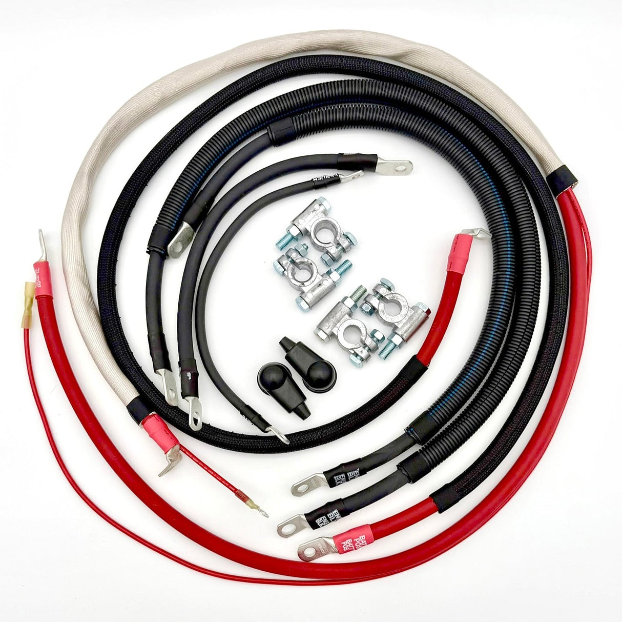 Ford Powerstroke 6.4 Diesel - F250/F350 Battery Cable Kit (2008-2010) - Xtrusion Overland