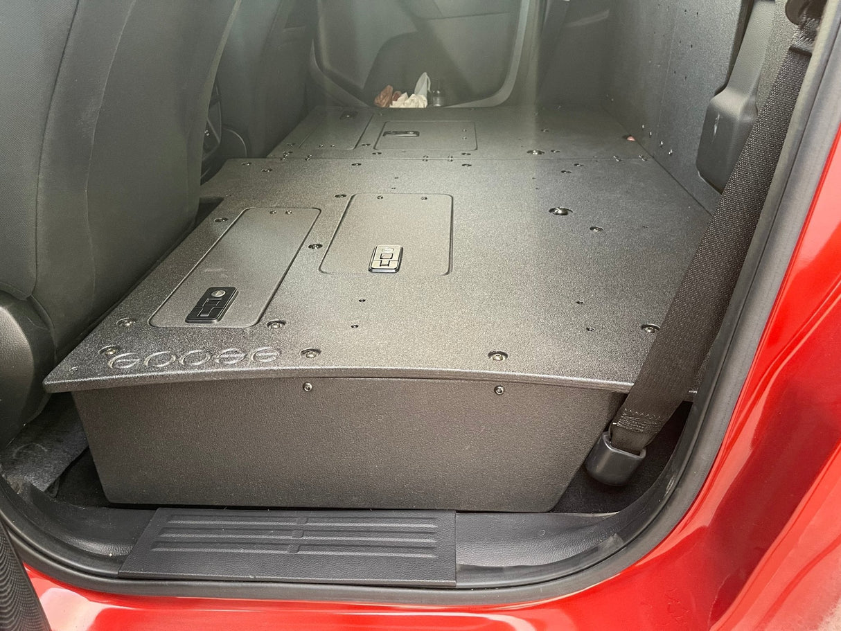 Ford Ranger 2019 - 2023 4th Gen. Super Crew - 100% Second Row Seat Delete Plate System - Xtrusion Overland