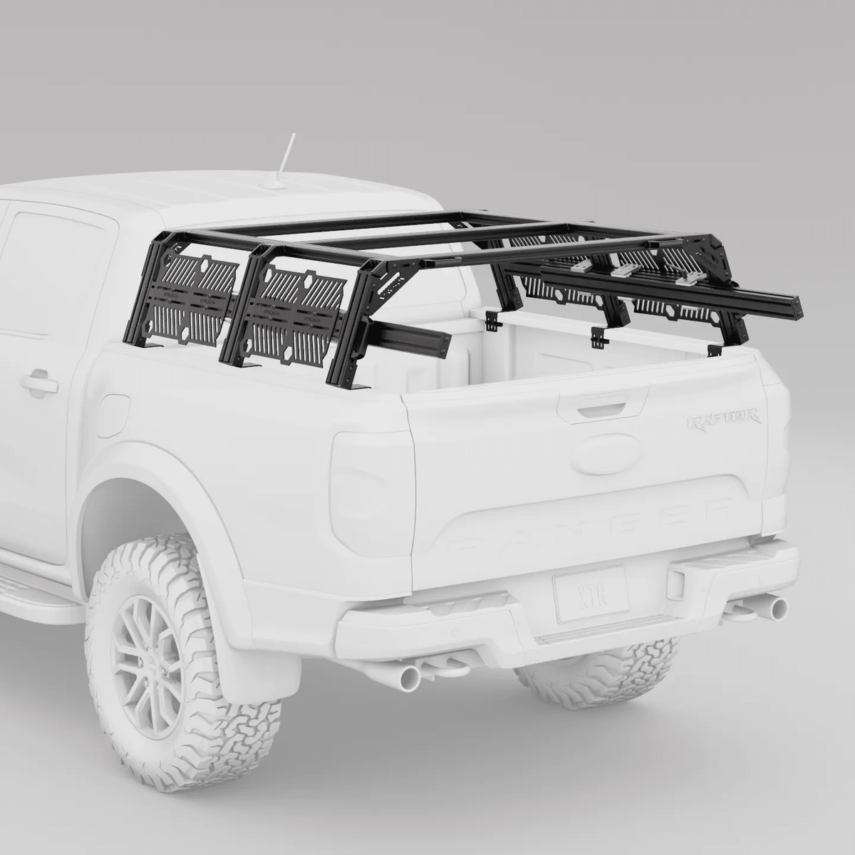 Ford Ranger Pre-configured XTR3 Bed Rack + MOLLE Packages - Xtrusion Overland