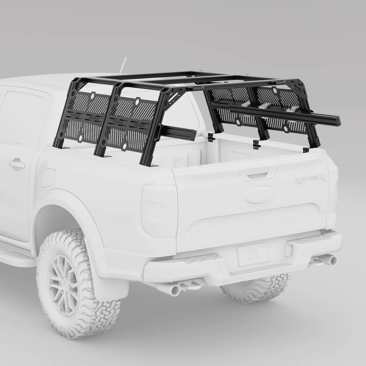 Ford Ranger Pre-configured XTR3 Bed Rack + MOLLE Packages - Xtrusion Overland