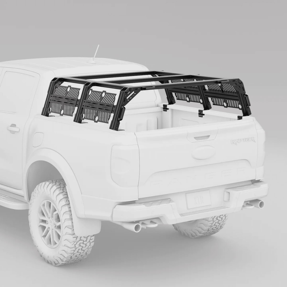 Ford Ranger Pre-configured XTR3 Bed Rack + MOLLE Packages - Xtrusion Overland