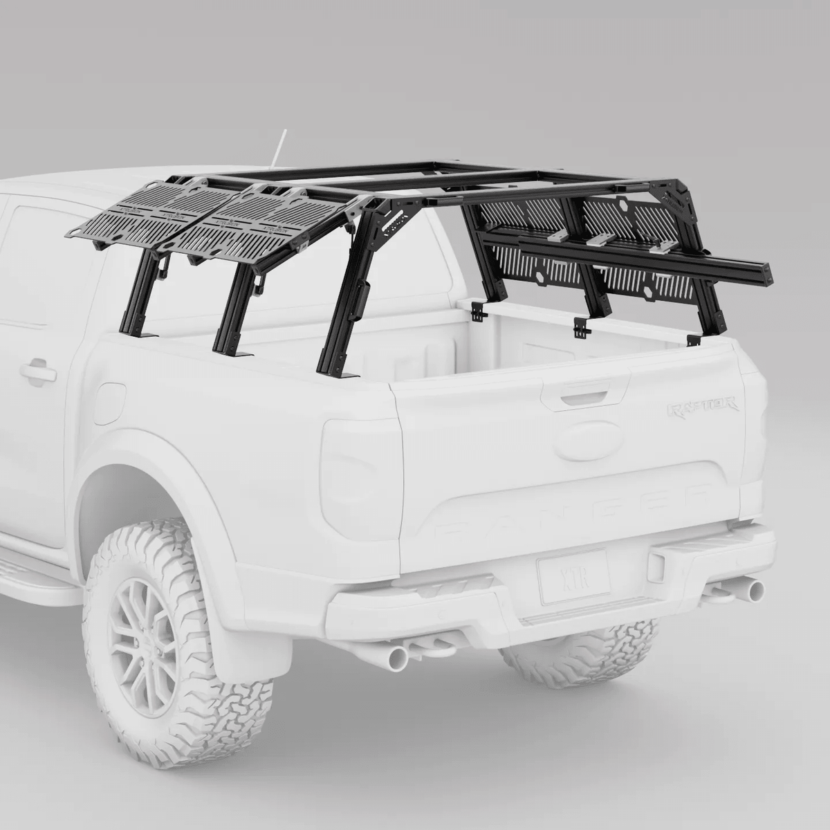 Ford Ranger Pre-configured XTR3 Bed Rack + MOLLE Packages - Xtrusion Overland