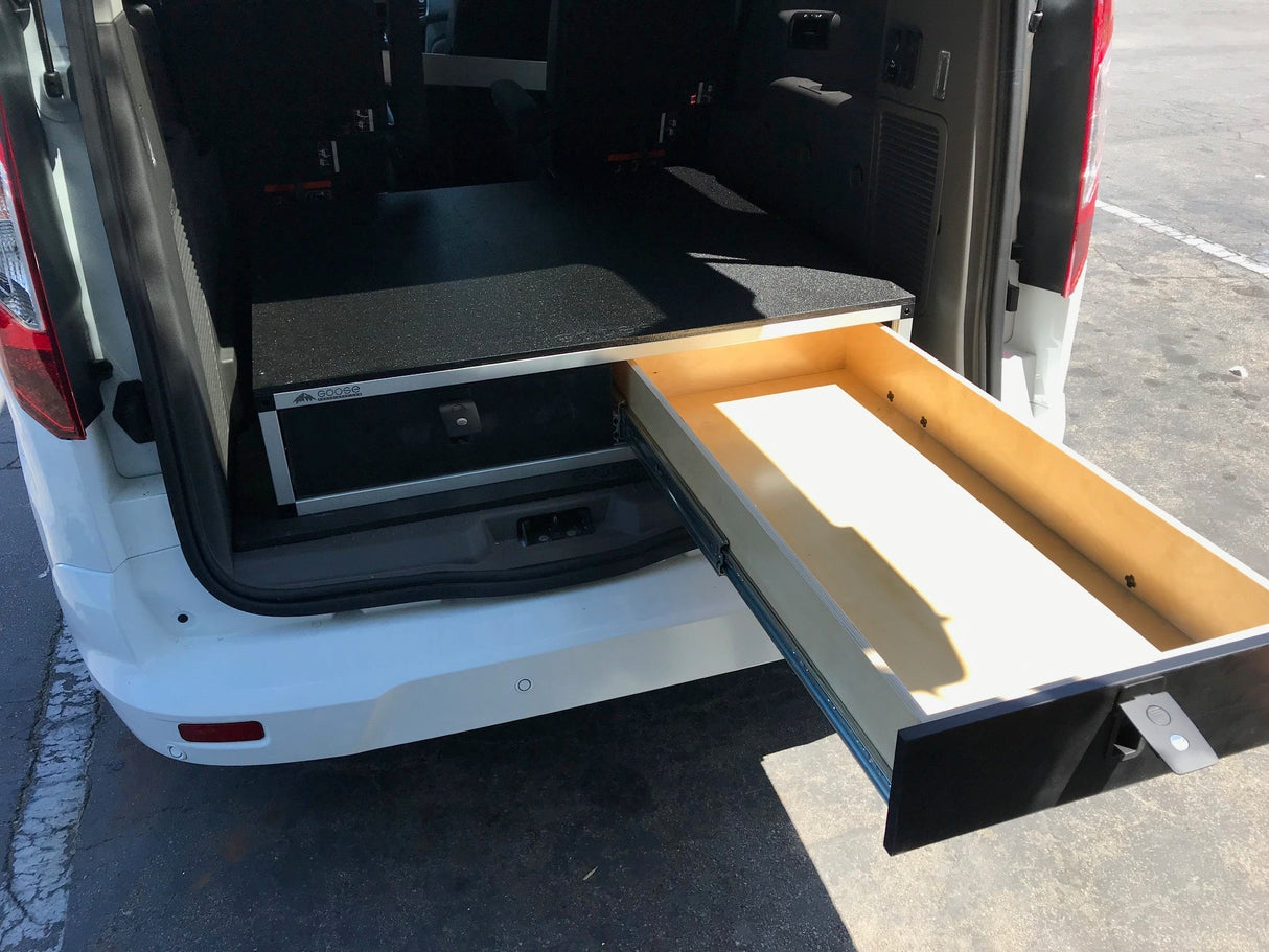 Ford Transit Connect 2014 - Present 2nd Gen. - Side x Side Drawer Module - 43 3/8" Wide x 8" High x 40" Depth - Xtrusion Overland