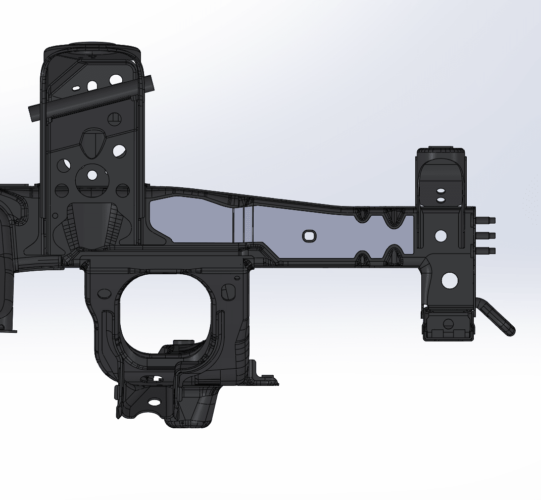 Front Frame Gussets / Tacoma / 2005-2023 - Xtrusion Overland