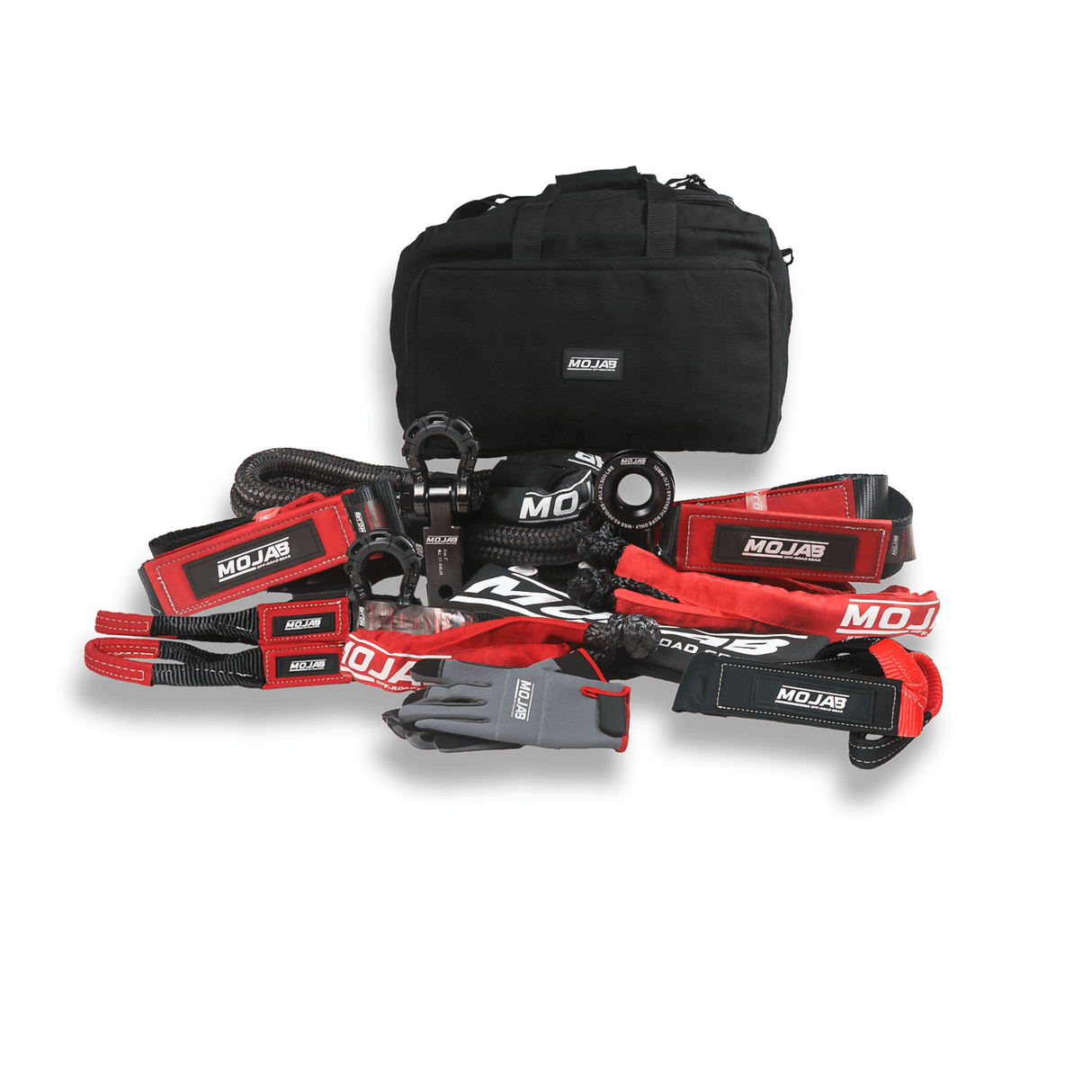 Heavy-Duty Recovery Kit (14 items + 9 storage bags, 4 Velcro tapes) *Lifetime Warranty - Xtrusion Overland