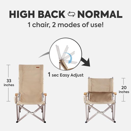 Hi1600 Folding Camping Chair | ICECO - Xtrusion Overland