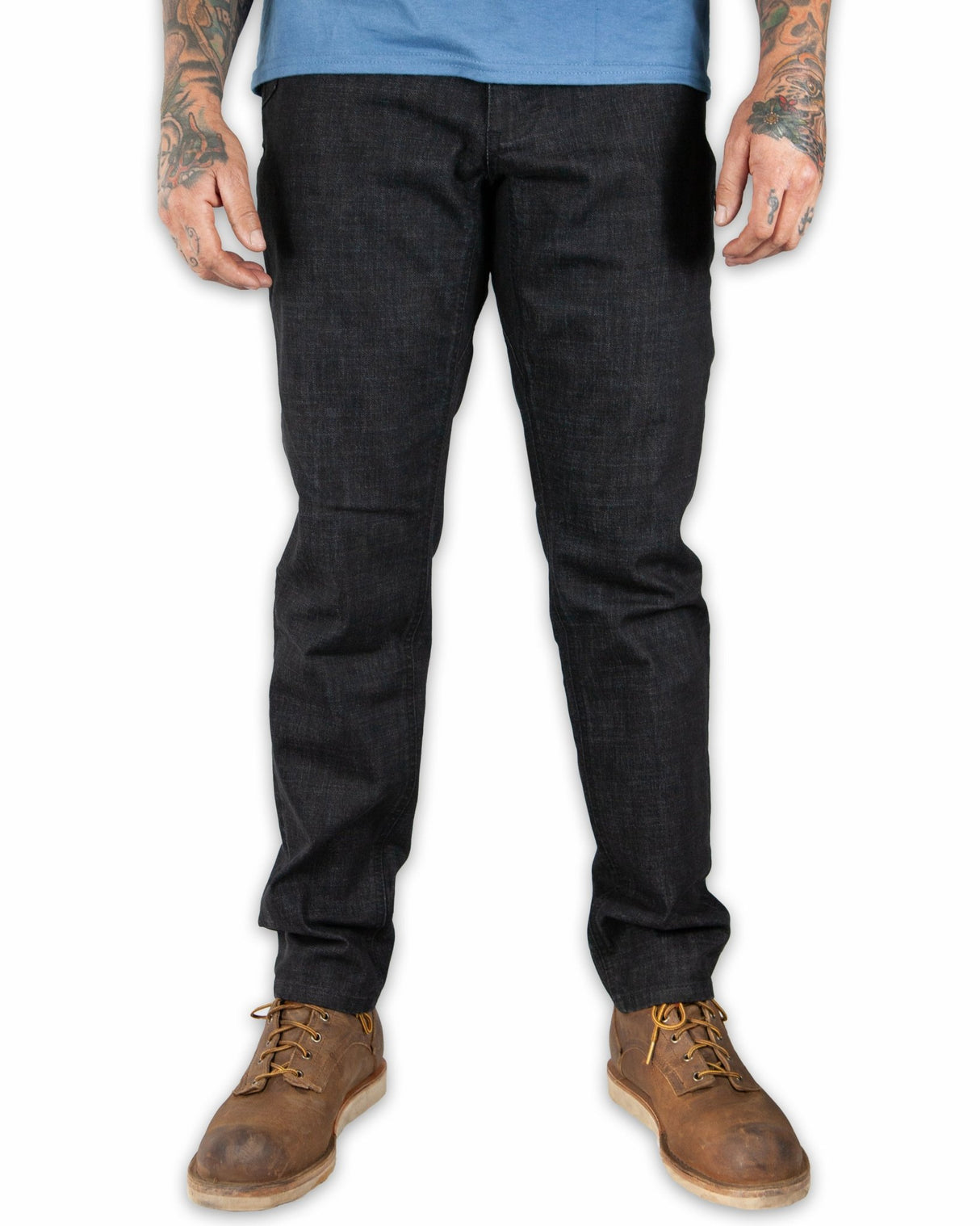 Hideout Denim Taper Fit Pants - Black - Xtrusion Overland